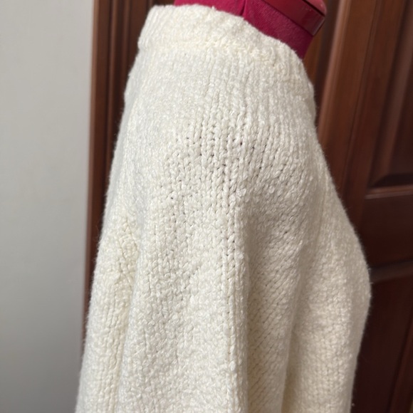 Banana republic sweater crewneck, long sleeves cotton /Merino wool Ivory NWT - Picture 7 of 12